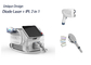 2 In 1 Portable E Light Ipl Machine For Hair Removal Skin Rejuvenation leverancier