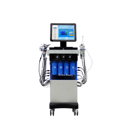 LCD 9 in 1 van de Machinemicrodermabrasion van Hydrafacial Schoonmakende Gezichtsmachine